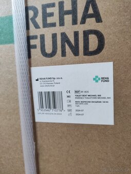 Toaletní židle Michael RF-805 ,nová, nerozbalená - 2