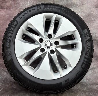 Zimní sada alu Škoda Octavia 3.generace 205/55R16 - 2
