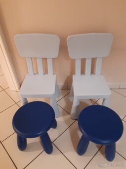 Dětské židle Mammut z IKEA - 2