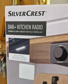 rádio DAB+ SilverCrest SKR 3W D5 /NOVÉ/ - 2