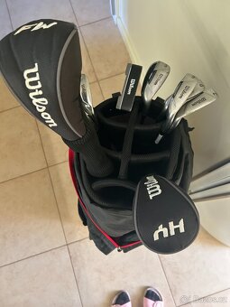 Pánske hole Wilson Mens Matrix set ocel/grafit - 2