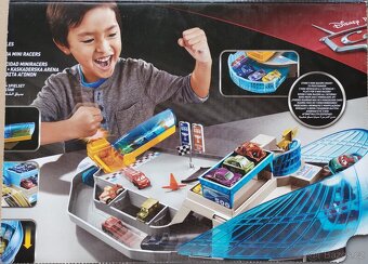 Cars mini racers rolling raceway - 2