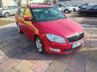 Škoda Fabia II 1.6 TDI ( CAYA ) 55kW r.2012 červená - 2