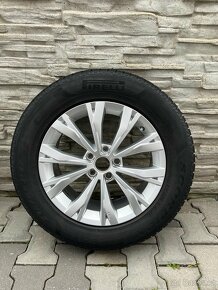 Originální kola VW Tiguan 5x112 R17 ZIMNÍ č.F39 - 2