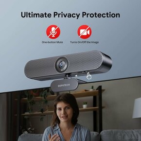 Webkamera DEPSTECH DW50 4K stativ dálkové ovládání - 2