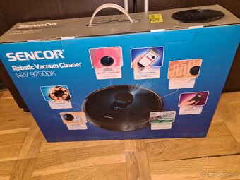 NOVÝ robotický vysavač s mopem Sencor 9250BK - 2