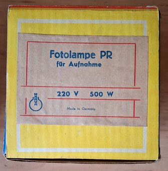 Foto lampa PR 500 W NARVA retro - 2