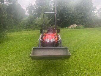 Malotraktor Kubota B1161 + čelní nakladač MX C1 - 2