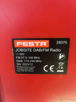 Festa Power Tools Radio 28076 - 2
