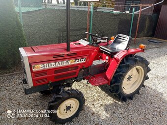 Malotraktor Shibaura P17F 4x4,velká sleva - 2
