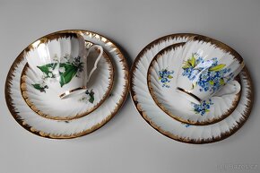 Vynikající porcelánové čajové trio od Mitterteich - 2