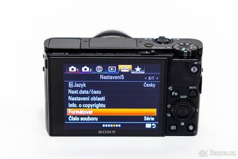 Sony RX100 mk VI + 3 náhradní baterie + karta + nabíječka - 2