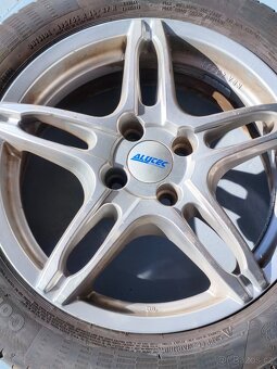 Kola Alutec 4x100 + pneu Continental letní 195/55 R16 - 2
