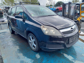 Opel Zafira 1.6 16V ( Z16YNG ) 69kW r.2006 černá Z20R - 2