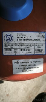 Expanzní nádoba s membránou 50 l - 2