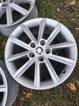 Alu kola 5x112 originál Škoda Octavia III R17 - 2
