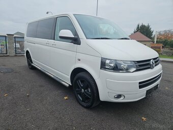 VW TRANSPORTER LONG T5 face 2.0TDI 103KW 6 MÍST KLIMA - 2