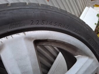 Alu kola 17"5 × 112 letni sada - 2