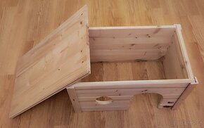 DŘEVĚNÝ DOMEČEK PRO HLODAVCE - KRÁLÍKA - 2