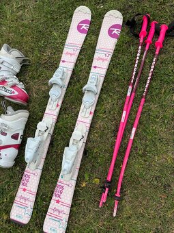 Lyžařský set 110 cm Rossignol  dívčí - 2