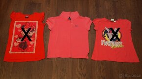 4x triko s krátkým rukávem vel.116 - 2