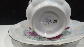 Porcelánový hrníček , talířek , Savari Decoration - 2