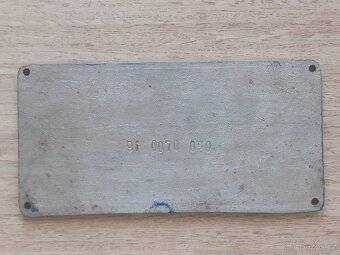 Cedule z lokomotivy - 2