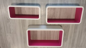 Nástěnné police 3 ks - 2