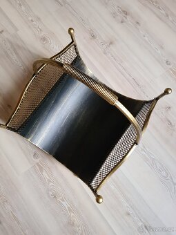 Kovaný koš na dřevo - 2