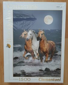 Puzzle koně v moři-NOVÉ - 2