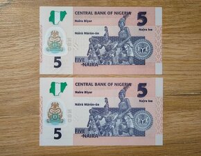 Nigérie - 5 naira - REZERVOVÁNO - 2