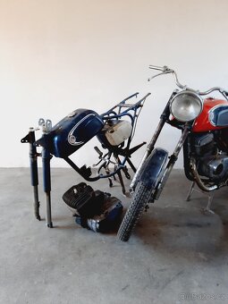 Čz 175 477 , 3 x motocykl - 2