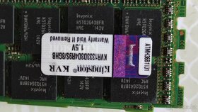 8GB DDR3 1600 a 1333 Mhz (RDIMM ECC registrované) - 2