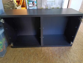 skříňka BESTA - IKEA černohnědá - 2
