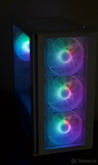 herní PC bílý design RGB|Ryzen5 3600X +GTX 1070 + 1TB SSD - 2