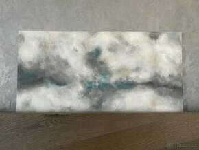 Abstraktní obraz - Zasnění - 80x40cm - 2