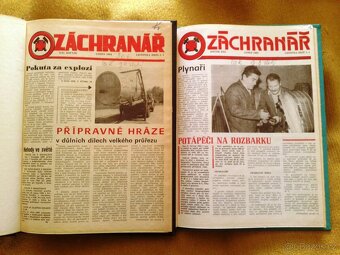 Svázané ročníky časopisu Záchranář - 2