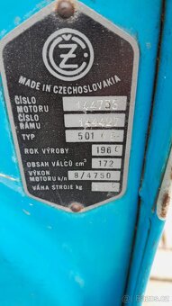Skútr ČZ 175 - 2