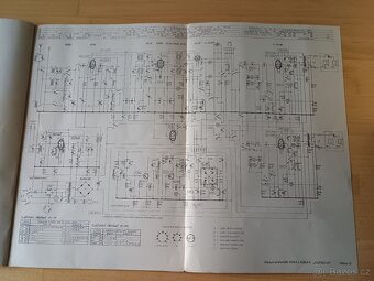 Schéma přijímače 538A stereodirigent - 2