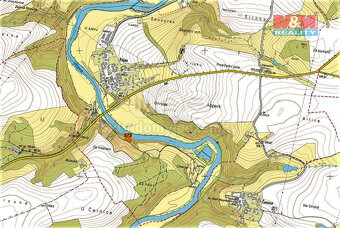 Prodej louky, 1837 m², Zlatá Koruna-Rájov - 2