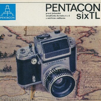 Prospekty k fotoaparátům Pentacon Six a Praktica - 2