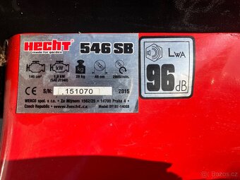 Hecht 546 SB s pojezdem / motor briggs stratton - 2