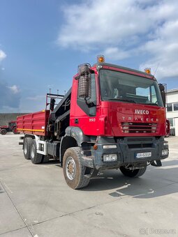 Iveco Trakker 260T35W 6x6/Hydraulická ruka Hiab 322EP-XS - 2
