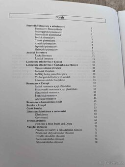 Dějiny literatury od starověku do počátku 19. století - 2