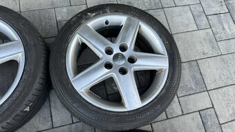 Sada ALU kol / disků AUDI originál 5x112, R17,pneu 225/45R17 - 2