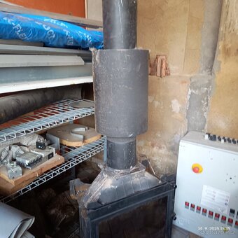 Krbová vložka litinová+ kouřovod - 2