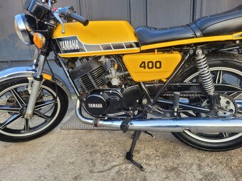 Yamaha RD 400 r.v. 1979 typ 1A3 DOKLADY 2T MOTOR - 2