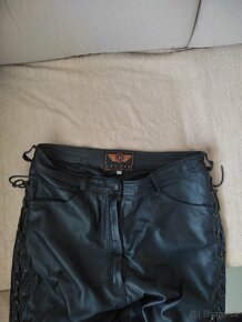 Kožené dámské kalhoty - 2