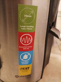 Odšťavňovače Rohnson R 427 jako nový málo používaný - 2