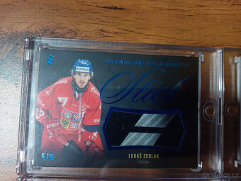 6ks sběratelské kartičky česká hokejová reprezentace - 2